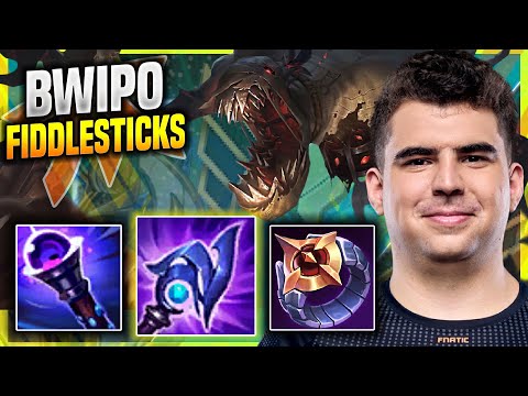 BWIPO CHILLING WITH FIDDLESTICKS! - FNC Bwipo Plays Fiddlesticks JUNGLE vs Kha'Zix! | Season 11