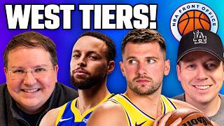 Western Conference Tiers!