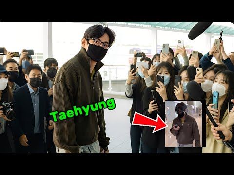 1 Minute Ago! BTS's Taehyung Flew to America Wearing Clothes Worth Over $17,934.27