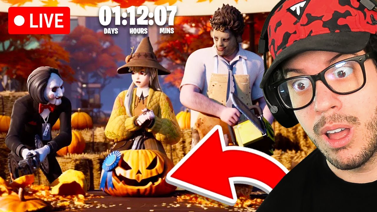 🔴LIVE! - FORTNITEMARES is ALMOST HERE! DUO CASH CUP with a VIEWER! (Fortnite Battle Royale)