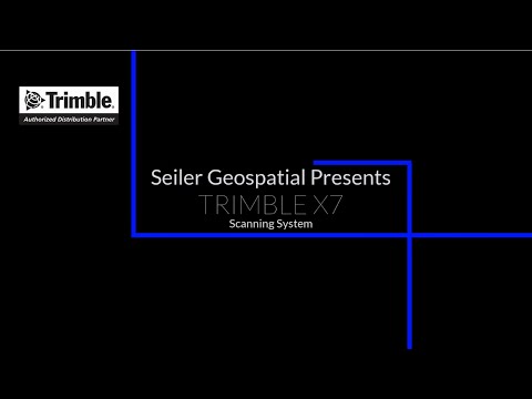 Trimble X7 Unboxing & Product Information