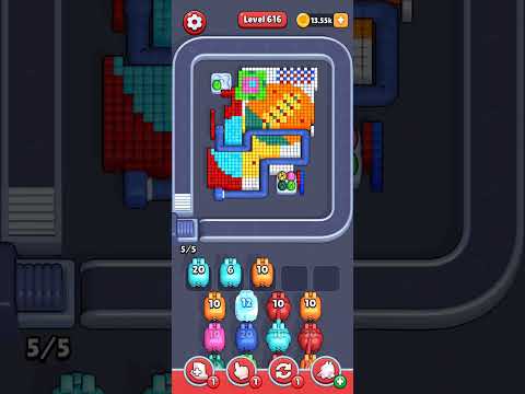 Pixel Flow Level 616 Walkthrough