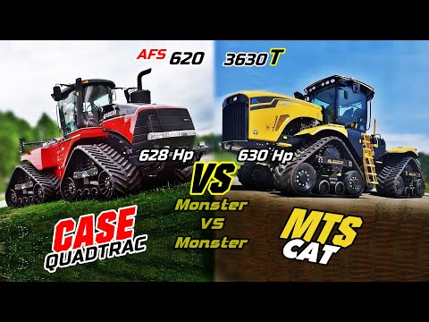 Case AFS 620 QT VS MTS 3630T - 630 Hp Level comparison [Largest QT VS Largest MTS] 2023