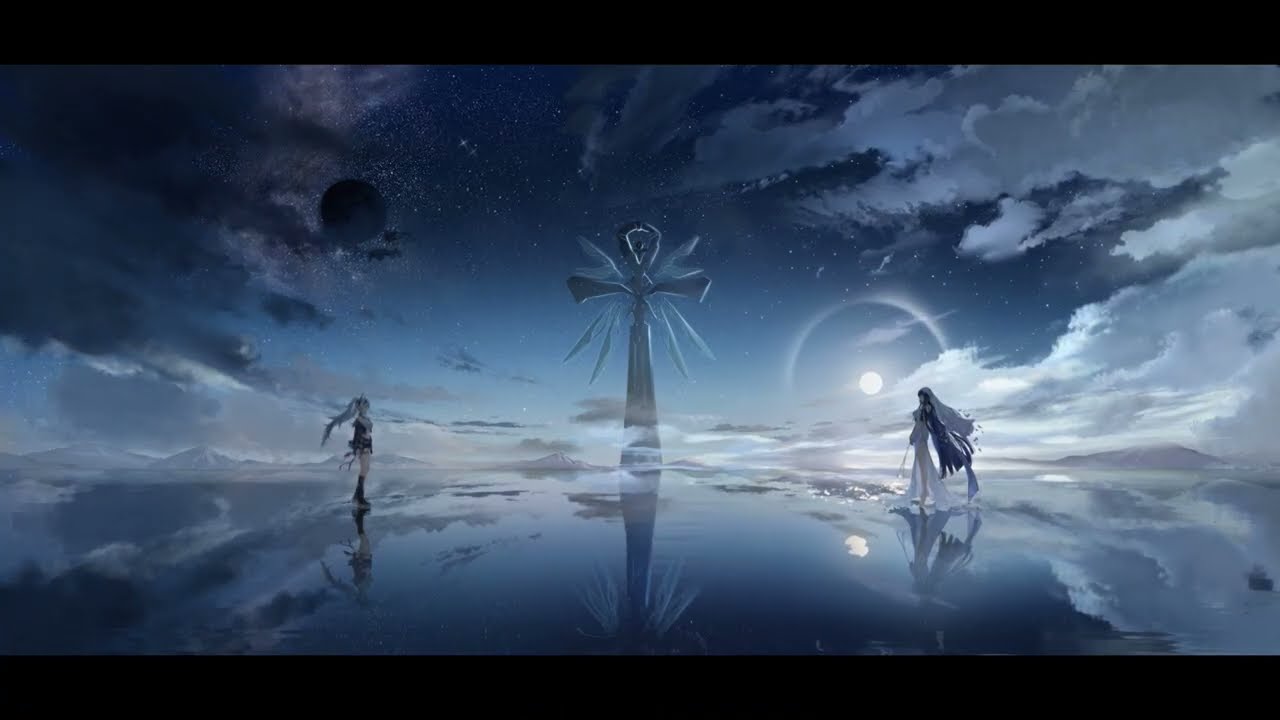 Frame from the official story cutscene "Life and Death". The story is the asset a companion server exists to keep reachable.