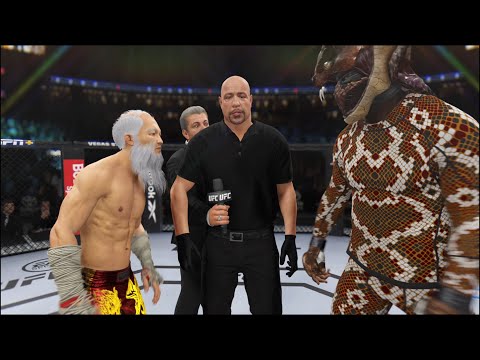 UFC 4 - Old Bruce Lee vs. King Cobra - Super Dragon 🐉