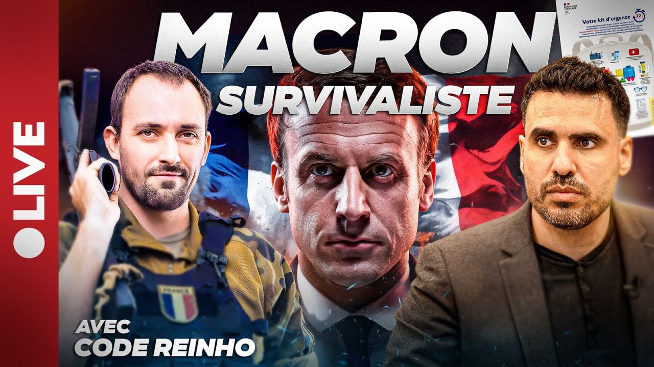 Macron envoie un "kit de survie" à tous les français ! | Idriss Aberkane reçoit Code Reinho