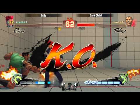 Knock Out Fights - SSFIV - Dark Child (Boxer) Vs. RyRy (C. Viper)