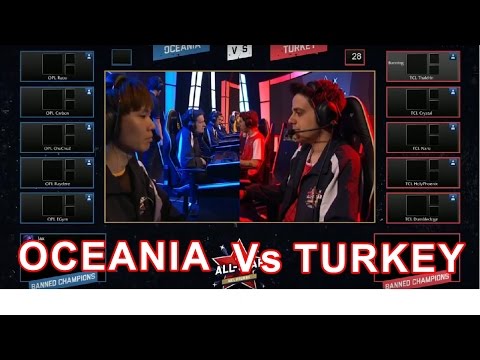 Oceania vs Turkey | All Star 2015 Day 3 | OPL vs TCL