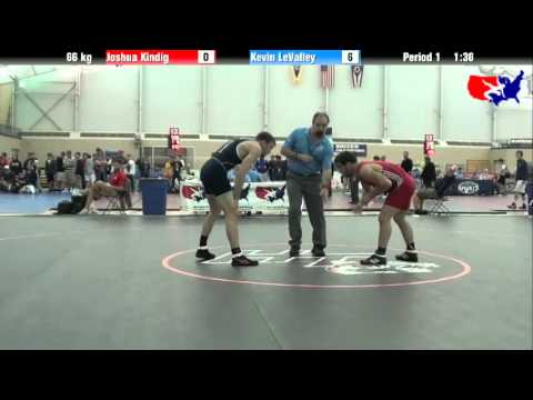 Joshua Kindig vs. Kevin LeValley at 2013 ASICS University Nationals - FS