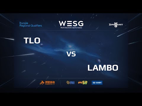 TLO vs Lambo, WESG 2017 Germany Qualifier