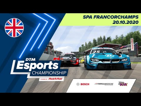 #DTMEsportsChampionship – Spa Francorchamps (Round 3) - English