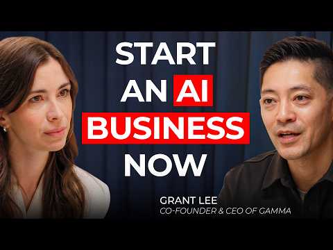 $2.1B AI CEO: The Beginner's Playbook to a Profitable AI Startup in 2026 | Grant Lee, CEO Gamma