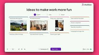 How to create your first interactive slide with AhaSlides