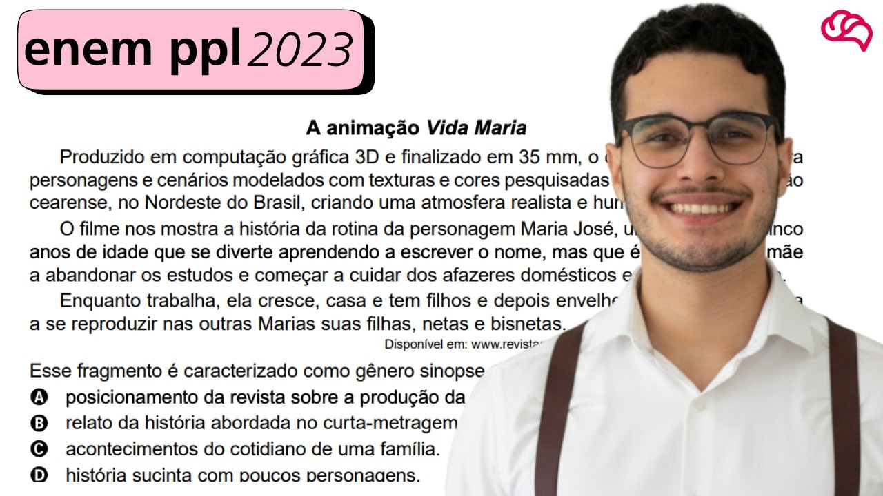 Resolução em Vídeo — Questão 36 ENEM 2023 PPL
