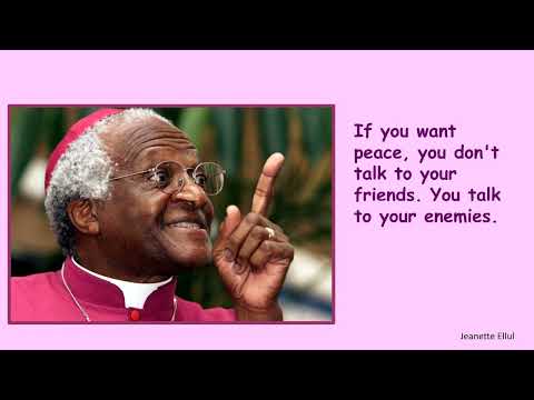 "Desmond Tutu: Words of Wisdom and Compassion"