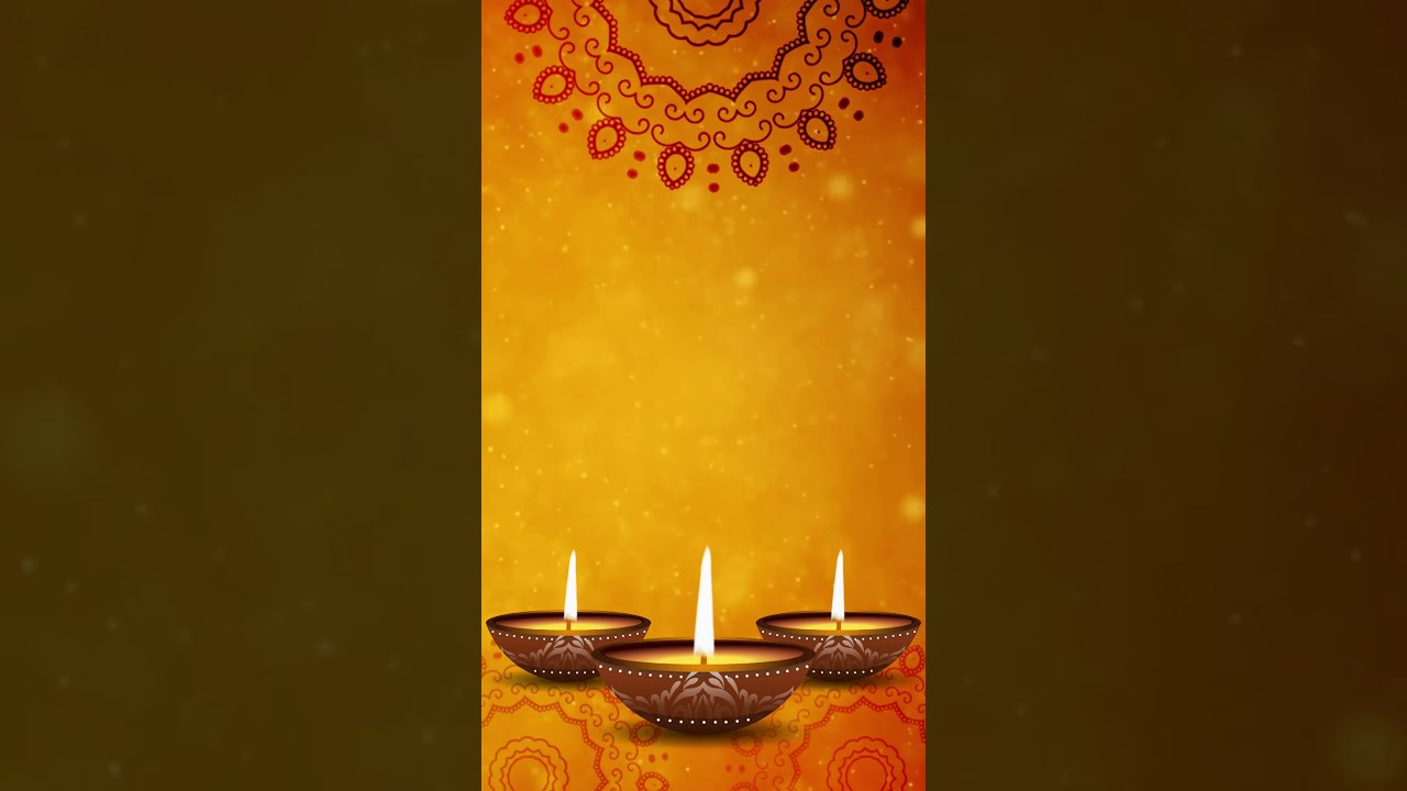 happy diwali motion graphics, Background Looped video