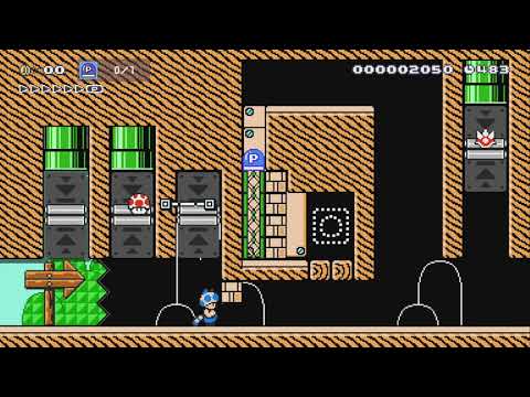 マリオdeパズル7   Puzzle7 by セネルク - Super Mario Maker 2 - No Commentary 1bw