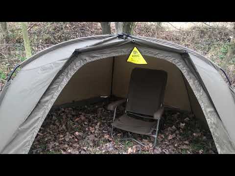 Trakker tempest v2 brolly + avid guest recliner chair review