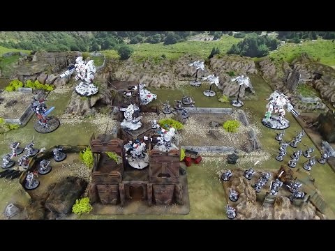 Warhammer 40K Battle Report Grey Knights vs Tau 1500