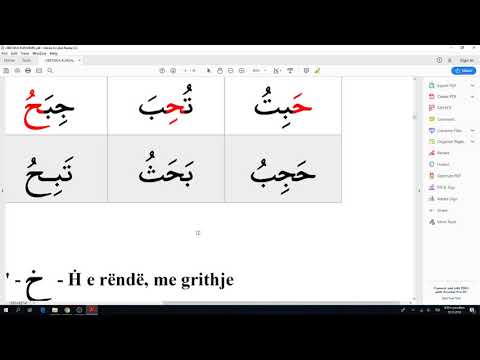 Abetarja kuranore - Mësimi (4)