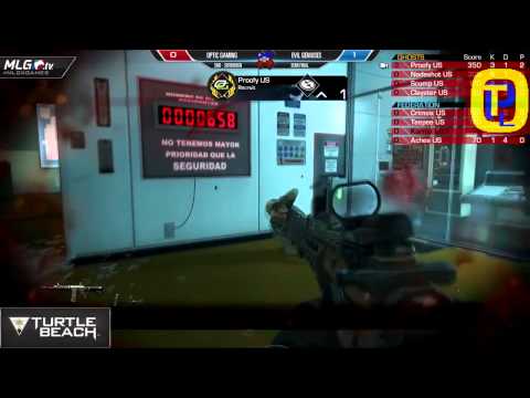 OpTic Gaming vs Evil Geniuses - Game 2 - Semi Final 2 - #MLGXGames