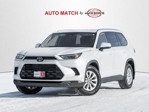 2025 Toyota Grand Highlander Hybrid XLE AWD in White for sale at Jackson's Toyota in Barrie, ON