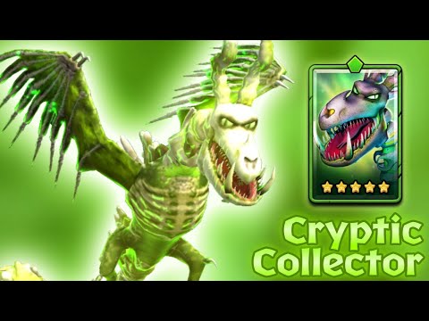 Cryptic Collector — 5-Star Premium Green Boneknapper | Dragons: Titan Uprising
