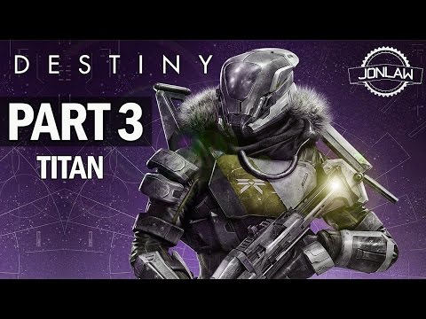 Destiny Walkthrough Part 3 DARK WITHIN - Titan Let's Play Gameplay PS4