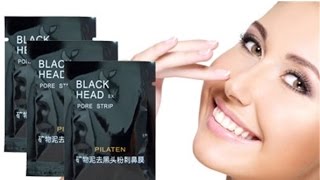 BLACK HEADS Mineral Mud Blackhead Cleaner Remover Nose Membranes Cleansing Pore Strips