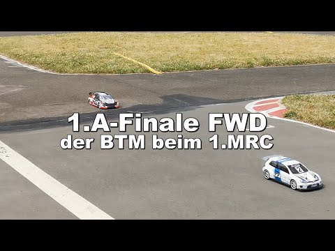 Technische Kontrolle, Startposition einnehmen und START! 1.A-Finale FWD der BTM beim Marzahner RC