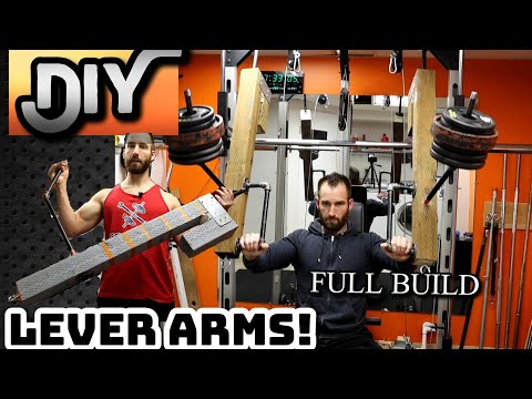 DIY BUILD THE MOST FUNCTIONAL LEVER ARMS! (FULL BUILD)