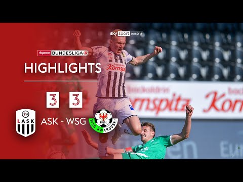 Tipico Bundesliga, 29. Runde: LASK - WSG Tirol 3:3