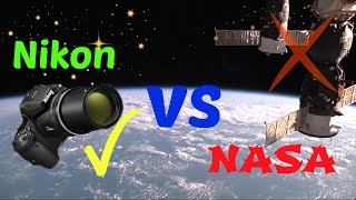 Nikon P900 satellite footage vs Nasa goes viral, Satellites are real!!!