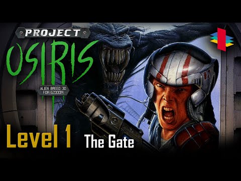 Project Osiris / Alien Breed 3D (PC, Doom Mod/TC) - Intro & Level 1 (Normal / Blind / No Commentary)
