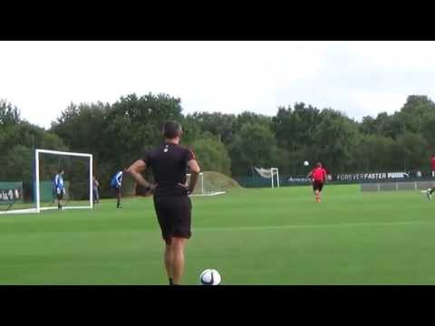 Premier Entrainement de Mehdi ZEFFANE au Stade Rennais