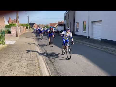 Vertrek van de rit op zaterdag 13/05/2023