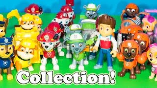 PAW PATROL Nickelodeon Engineering Family Entire Paw Patrol Toys Collection Video