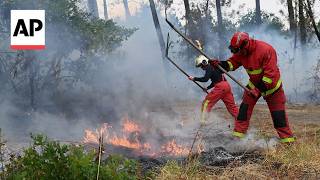 Firefighters battle smaller fires as Bordeaux suburbs evacuated