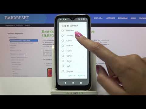 Cómo cambiar tono en ULEFONE Note 8P - tono de llamada, sonido de mensajes
