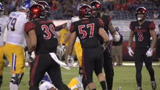 SDSU FOOTBALL: AZTECS WEEKLY REWIND - BEAT UTAH STATE - 10/27/16