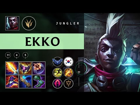 Ekko Jungle vs Rek'Sai - KR Diamond Patch 25.23