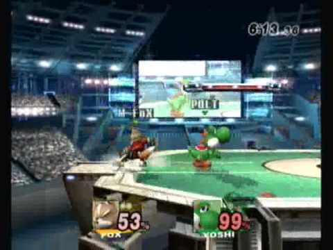 Mizuumi Con 4  Poltergust (Yoshi) vs MegaFox (Fox) LF  2