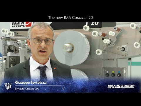 i20 Corazza | IMA Dairy&Food | The new fully electronic wrapping machine