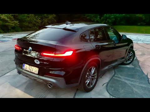 BMW X4 2021 bei Nacht - LED-Leuchten, AMBIENT-Leuchten & Night DRIVE