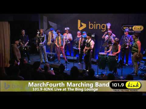 MarchFourth Marching Band - Interview (Bing Lounge)