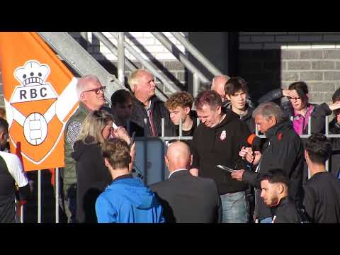 Onthulling spandoek Noud Bominaar in vak OA