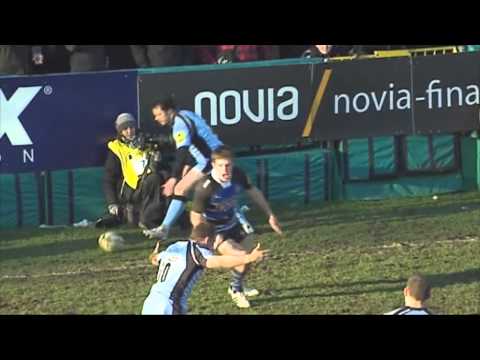 Bath Rugby 30-24 Newcastle Falcons - Aviva Premiership Rugby Highlights Round 14 | 11-02-12