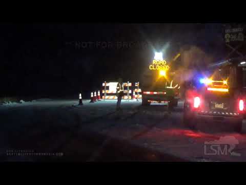 10-25-2020 Loveland CO - Car Spins Out On Highway - Heavy Snow - Plows