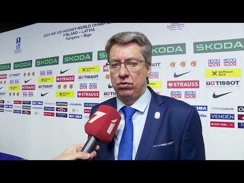 Harijs Vītoliņš pēc iekļūšanas ceturdaļfinālā | Hokejs