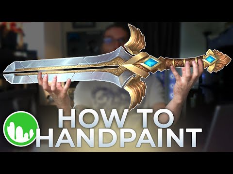 Create HANDPAINTED WoW style textures with 3DCOAT! (full process)